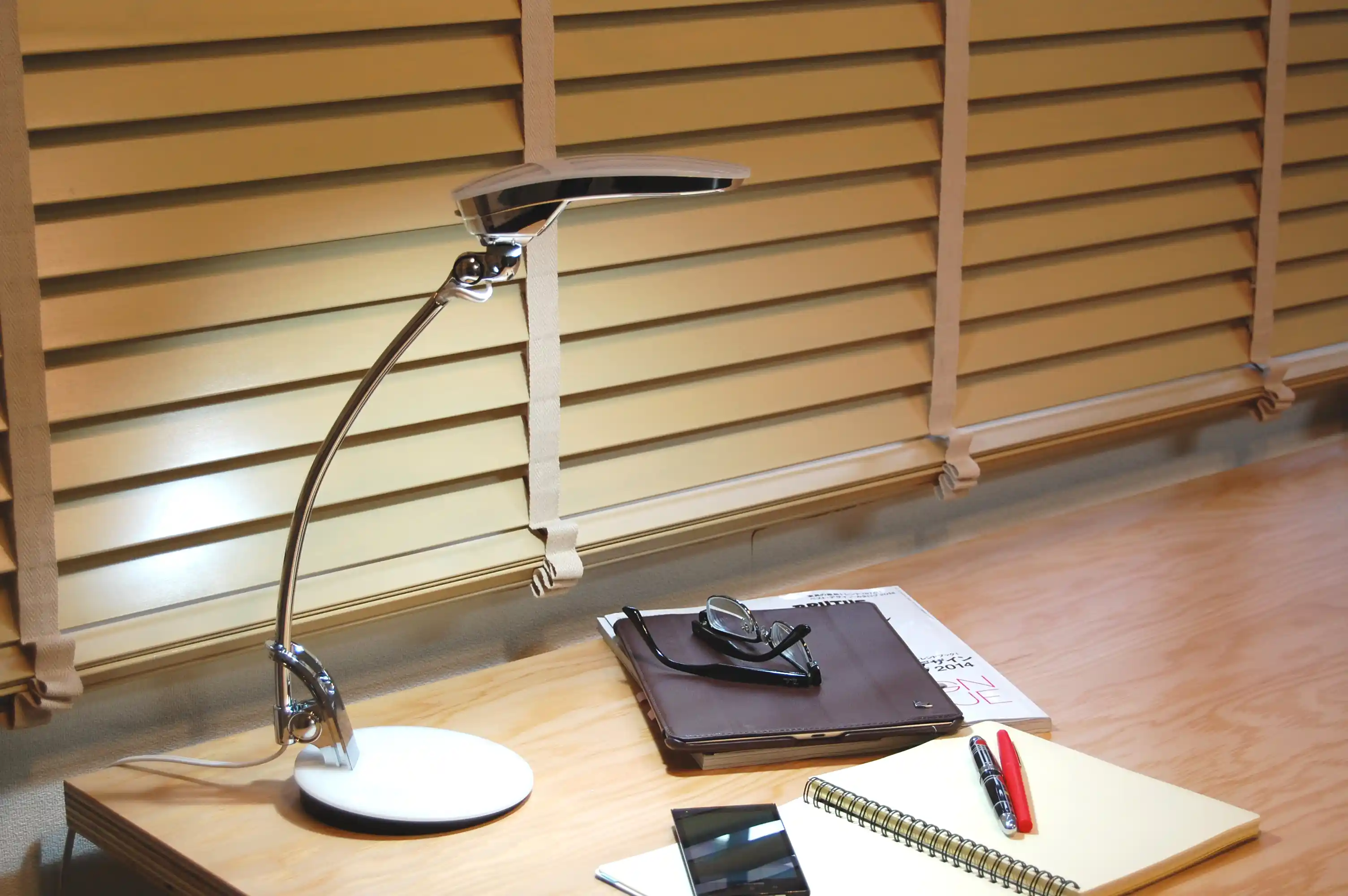 slimac LEDプチエグザーム PEX-01VB ベネチアンブルー Slimac スワン電器 LED Petit EXARM LEDデスクライト PEX-01VB