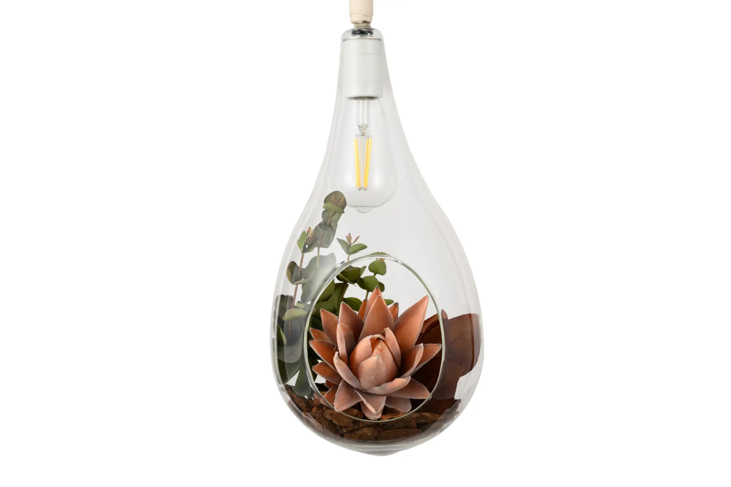 BOTANIC HANGING LIGHT with FAKEGREEN | スワン電器 | SWAN