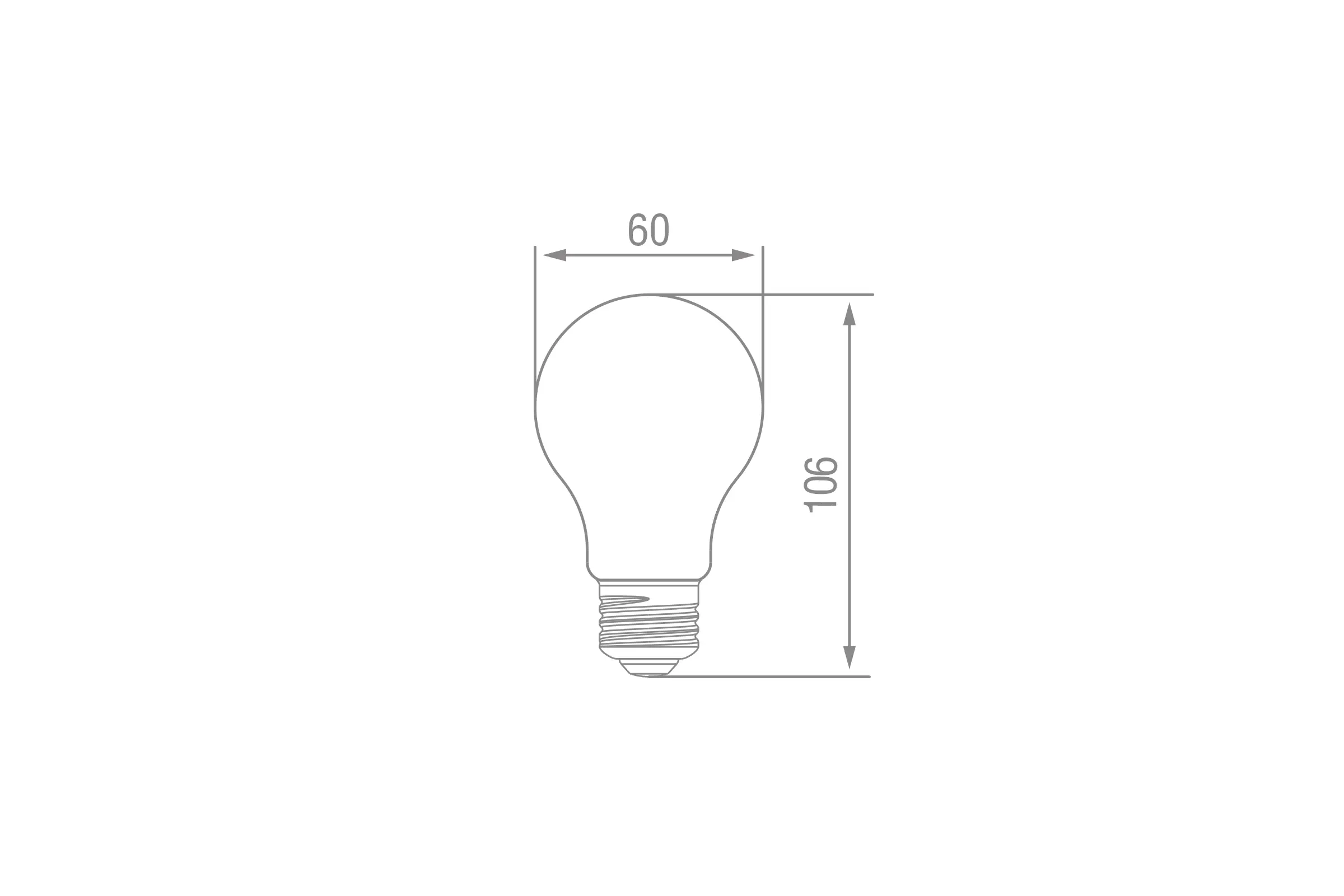 SWAN BULB LED電球 SWB-LDA6L-A60-27 40個 LED SWAN BULB 2400 WHITE EDISWAN | スワン電器 | SWAN