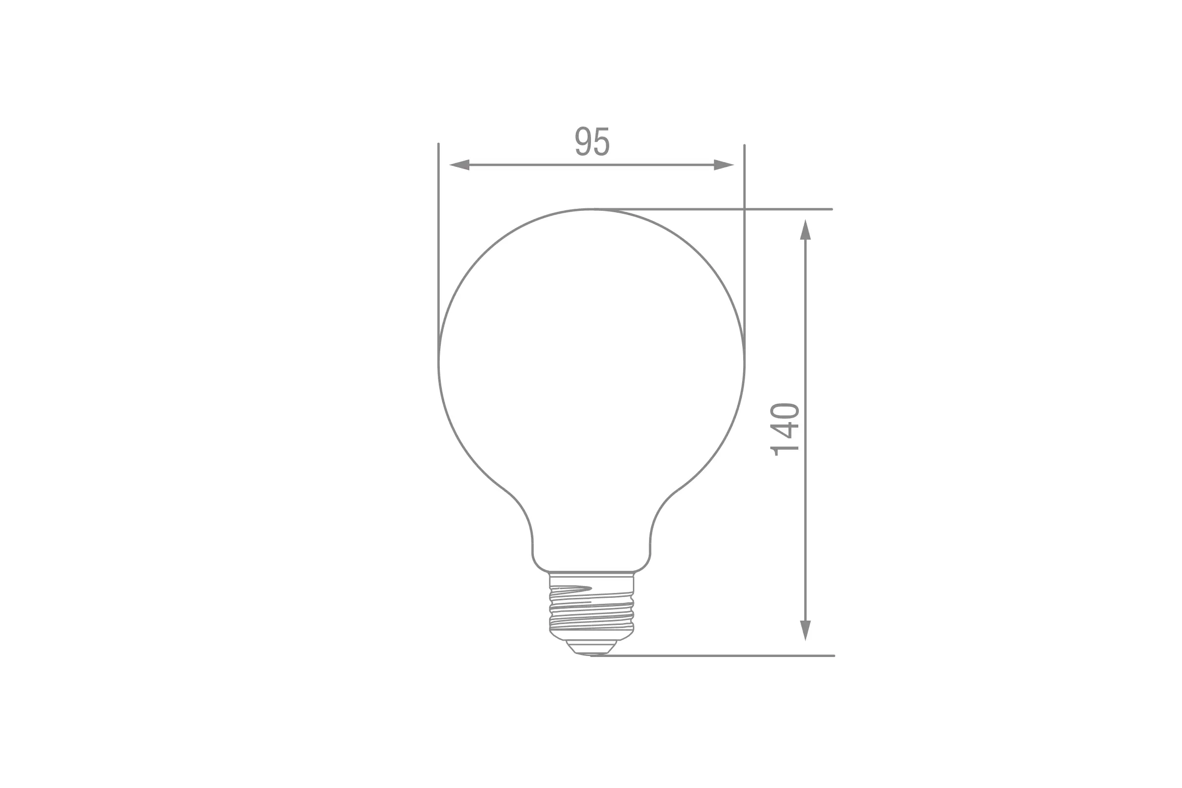 LED SWAN BULB 2700 BALL 非調光 | スワン電器 | SWAN