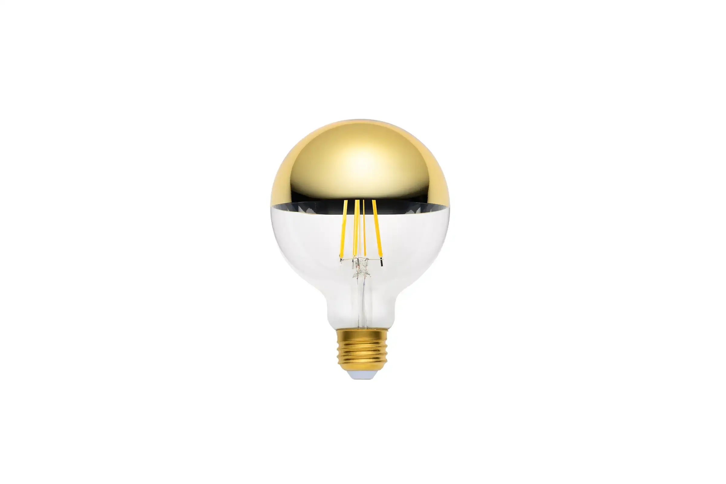 LED SWAN BULB 2700 G95 MIRROR GOLD | スワン電器 | SWAN